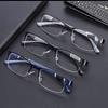 Flexible Presbyopic Glasses Classical Half Frame Men Business Far Sighted Eyeglasses Ultralight Eyewear Diopter +1.0 To +4.0