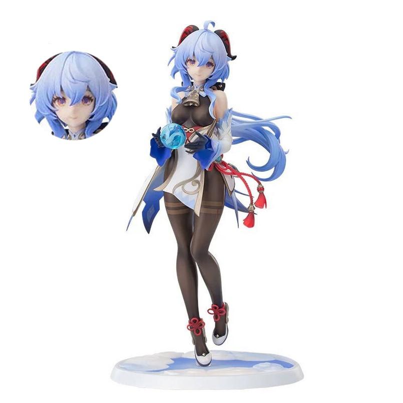 22cm Genshin Impact Figure Ganyu 1 /7 Static Figure Game Genshin Impact Collectible Decoration Anime Pvc Collection Doll Toys