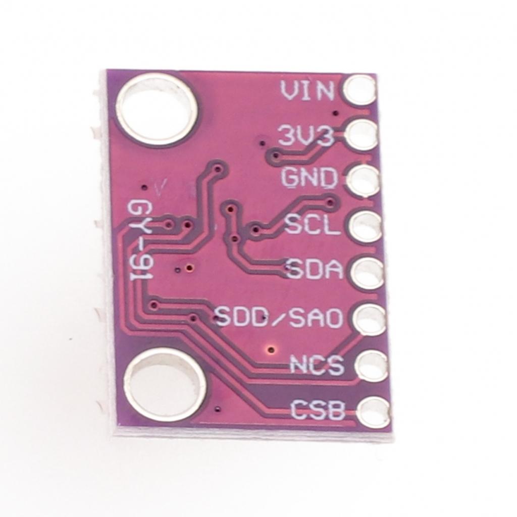 Advanced Gy91 MPU9250+BMP280 10DOF Sensor Module with Flexible Communication