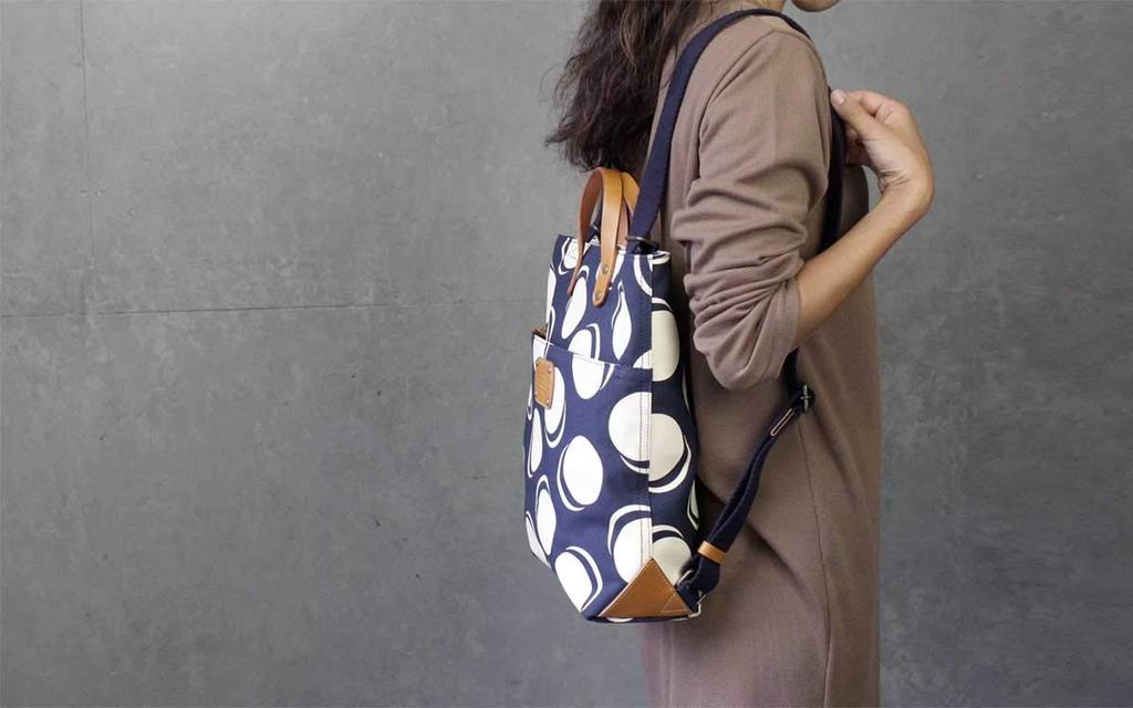 Dakota Pit Polka Dot Backpack 1540792 (Black Combination (71))