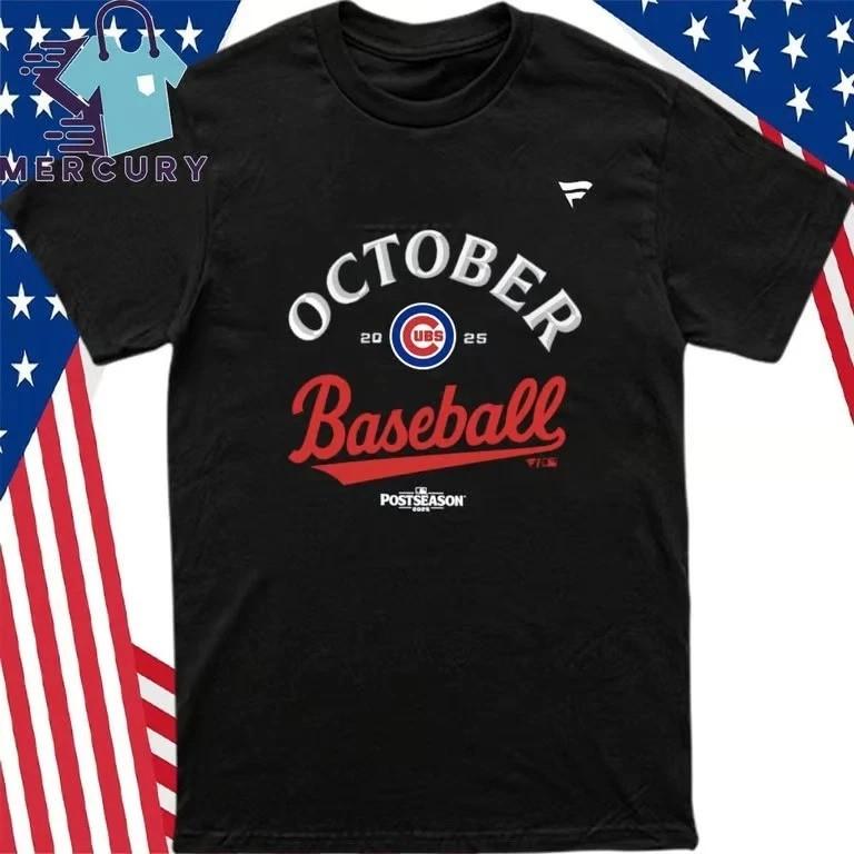 Chicago Team October Baseball 2025  Postseason TShirt Unisex T-Shirt S
