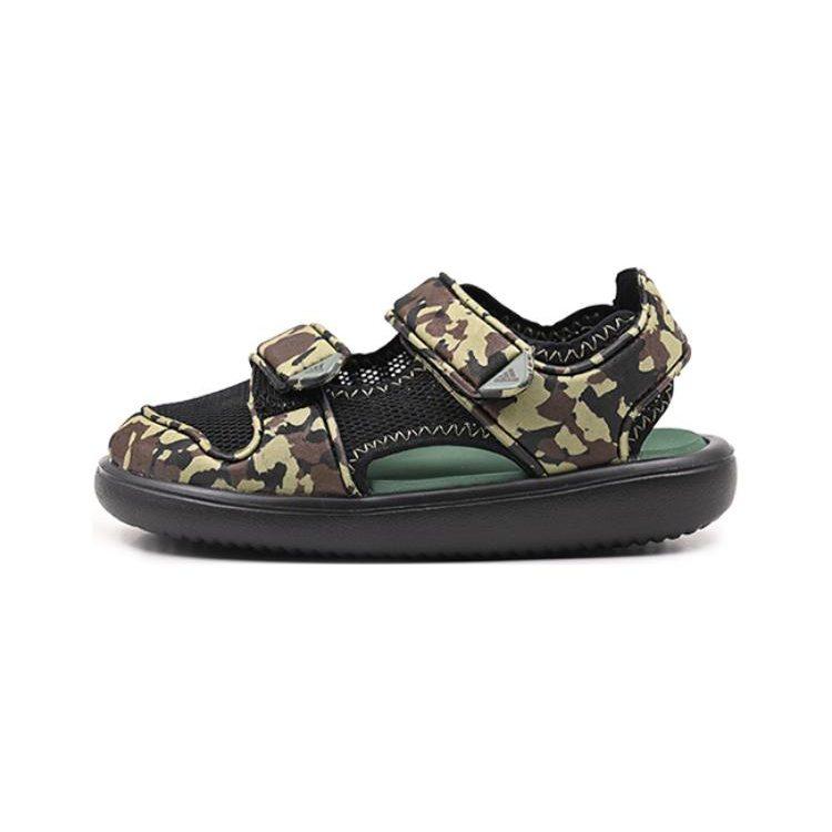 Adidas Water Sandal Ct C Children's Sandals Black Green Children Aged 3 7 Years Old HP6790