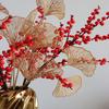 Artificial Holly Berry Bouquet for New Year and Christmas Home Decoration