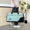 Fashion wet and dry separation yoga fitness bag cover tie rod going out travel handbag trend casual nylon duffel bag