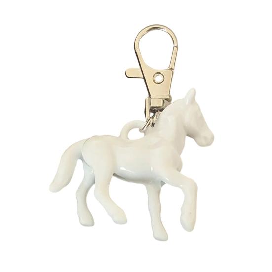 

1/4 шт. Подвеска-брелок Мини-дизайн лошади Рождественское украшение с петлей для подвешивания Аксессуары для DIY-украшений