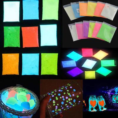 10g Super Bright Glow In the Dark Environmental Fluorescent Powder DIY Pigment