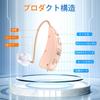Hearing amplifier for seniors, rechargeable, binaural, ear-hook type, compact, lightweight, two-frequency, volume control