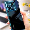 Plating Silicone Case for Xiaomi 14T Pro 14 T 13T 12T 11T Pro Electroplating Transparent Shockproof Soft TPU Back Cover for Xiaomi Mi14TPro