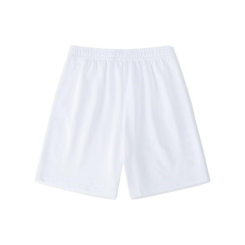 Anta Lifestyle Series Letter Print Elastic Waist Straight Leg Shorts Women Shorts Snow-White 162328313-1