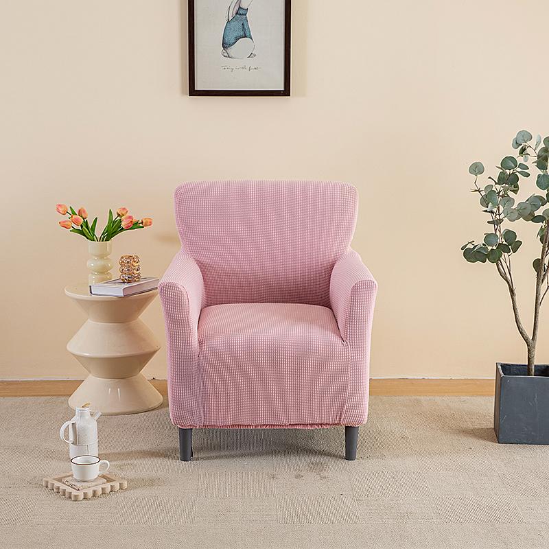 

1pc Stretch Jacquard Sofa Cover Non-Slip Elastic Washable Sofa Armchair Slipcover for Living Room Bedroom Office Chair Cover One seater