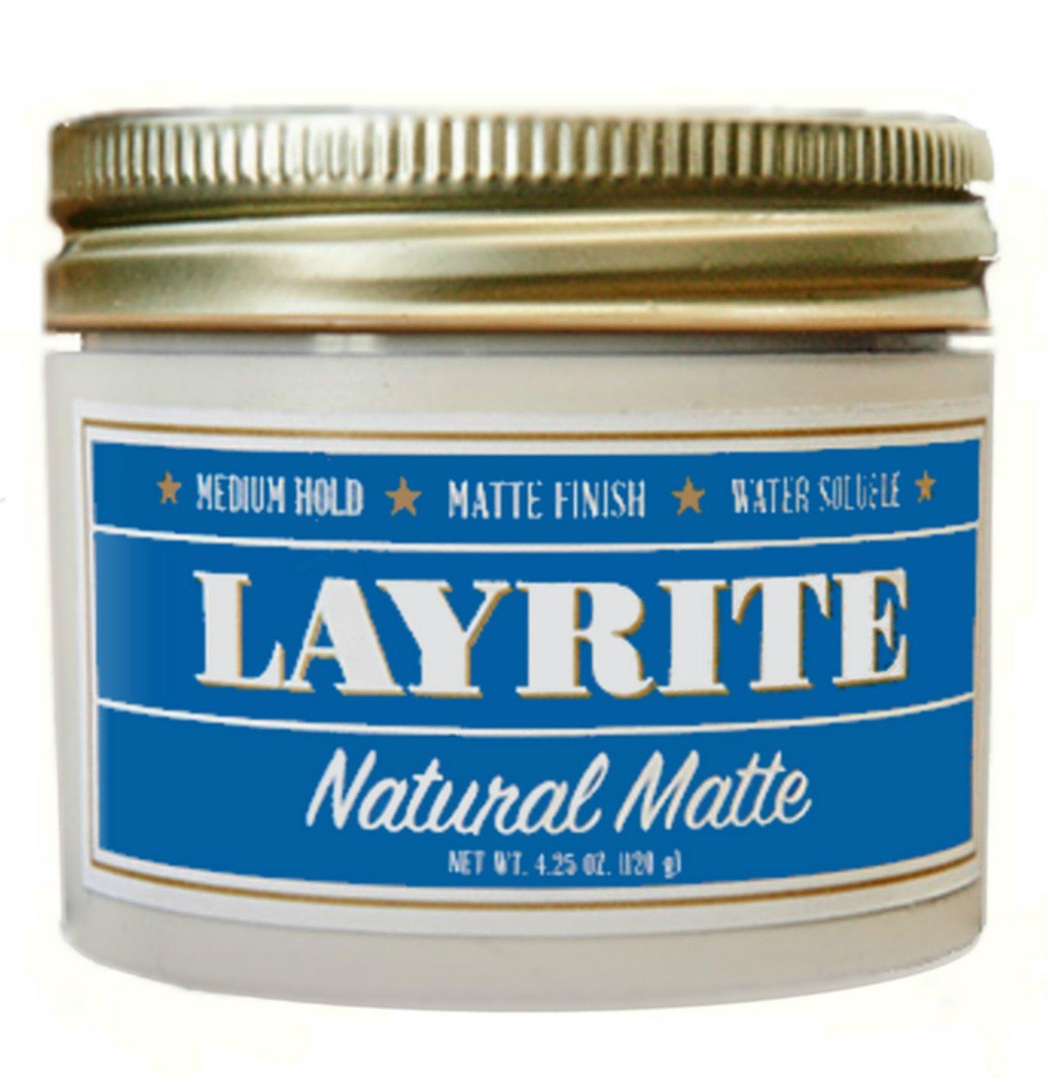 

Layrite Natural Matte Cream (Medium Hold, Matte Finish, Water Soluble) 120g4.25oz product
