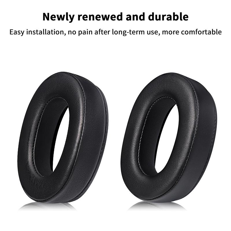 Durable Ear Cushions for MDR1000X WH1000XM2 Headphones Replacement Soft Foam Pads Enhanced Sound for Commuters and Students
