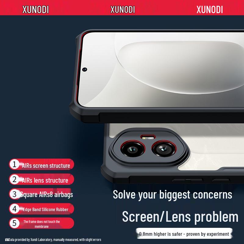 Xundi Honor 300 Pro Rotating Magnetic Stand Phone Case - Drop-proof Protective Cover