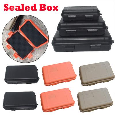 Outdoor Survival Box Behälter Tragbar Reise Aufbewahrungsbox Wasserdicht Stoßfest Staubdicht Outdoor Camping Zubehör