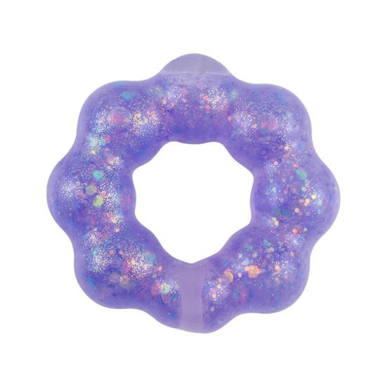 Fidget Toy Soft TPR Squishes Portable Stress Relief Bracelet Pendant Kids Adults Squeeze Toy Decompression Gift