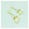 European & American Fashion Gold Bell Earrings for Christmas Holiday Parties