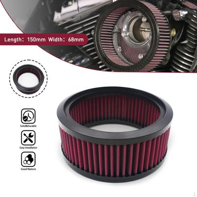 Motorcycle Air Filter Sturdy Performance Upgrade Cleaner Elements