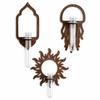 Wood Wall Propagation Station Bohemian Style Plant Propagation Vase  Bedroom Wall Decor