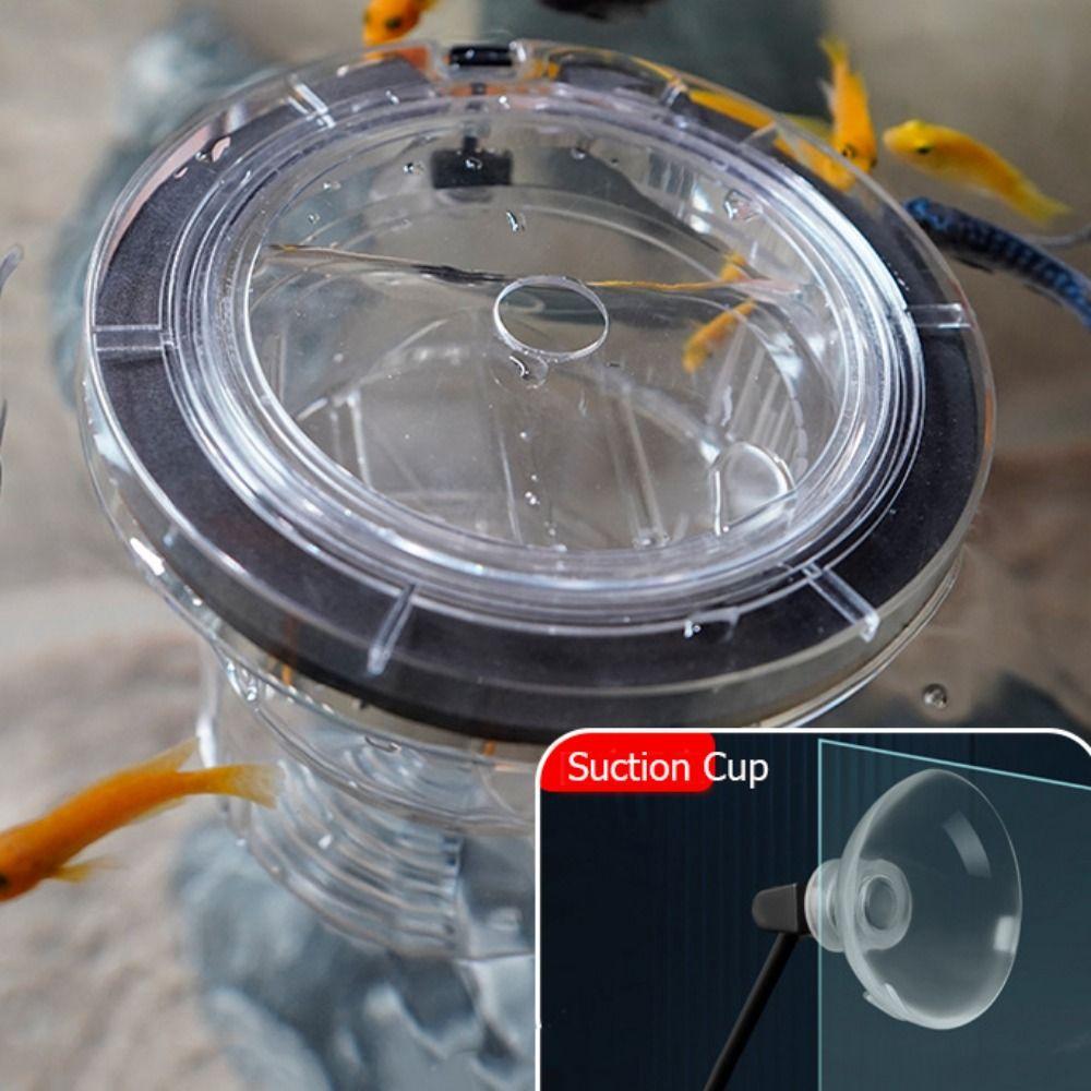 Suction Cup Floating Hatching Box Semi-transparent Aquarium Breeder Feeder  Aquarium