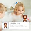 4 Stück Baby Badespielzeug Aufziehbär Braun Kleinkind Wasserspielzeug