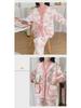 Damen Cartoon Baumwollpyjama Set - Warm und stilvoll für Herbst/Winter