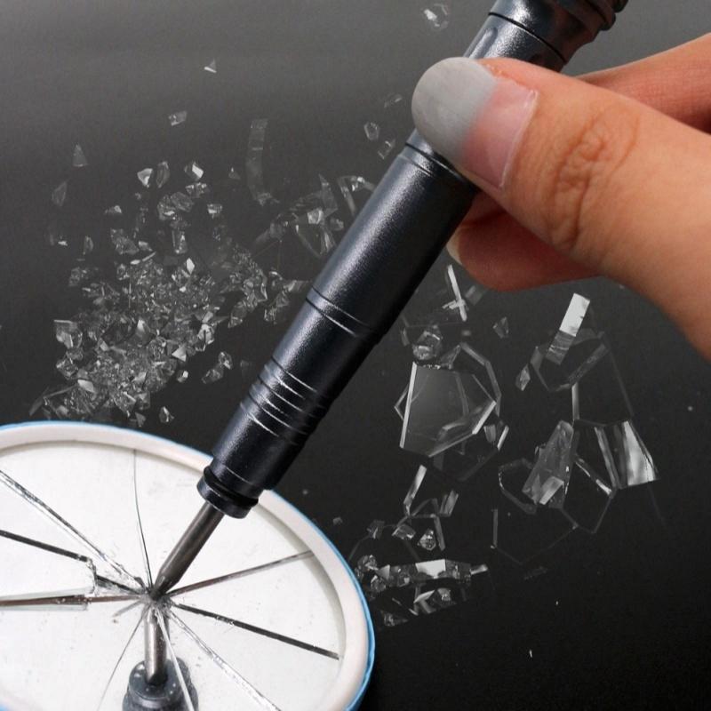 1pcs Adjustable Mobile Phone Glass Back Cover Removal Tool Demolition Pen Diamond Tip for iPhone Glass Repair Break Tool