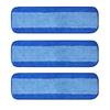 Pack of 3 Microfiber Cleaning Pad for Mop 18inch Washable Reusable Mop Refills for Wood Floor