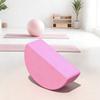Blocco Yoga in Schiuma Antiscivolo Mattoncino Mezzo Tondo per Stretching Accessori Fitness per la Casa per Principianti e Professionisti