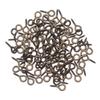 100pcs/pack Accessories Handmade Jewelry Threaded Peg Sheep Eyes Nail DIY Screw Nail