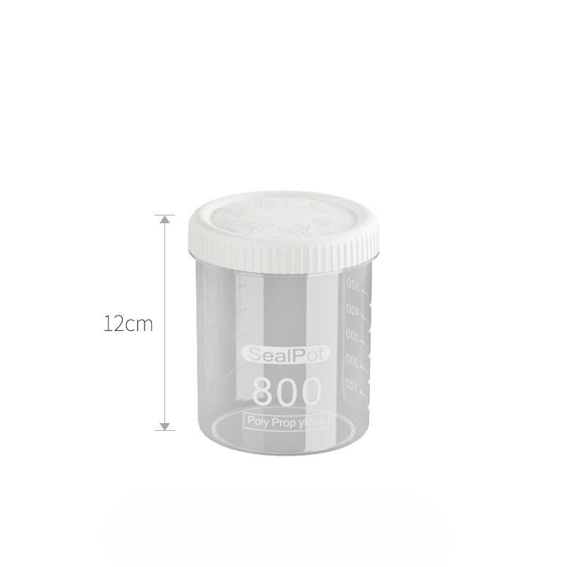 Food-grade Transparent Plastic Sealed Jars, Grain Storage Boxes, Kitchen Storage Jars, Moisture-proof, Insect-proof and Fresh-keeping Jars