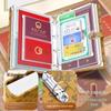 A4 Home Document Organizer for Household Records: Register, Vaccination, Birth Certificate, Property Deed Storage.