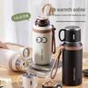LINGCHEN 316 Stainless Steel Thermal Tea Infuser Bottle