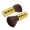 Barber Neck Duster Brush Soft Gentle Electroplating Process Professional Neck Cleaning Brush