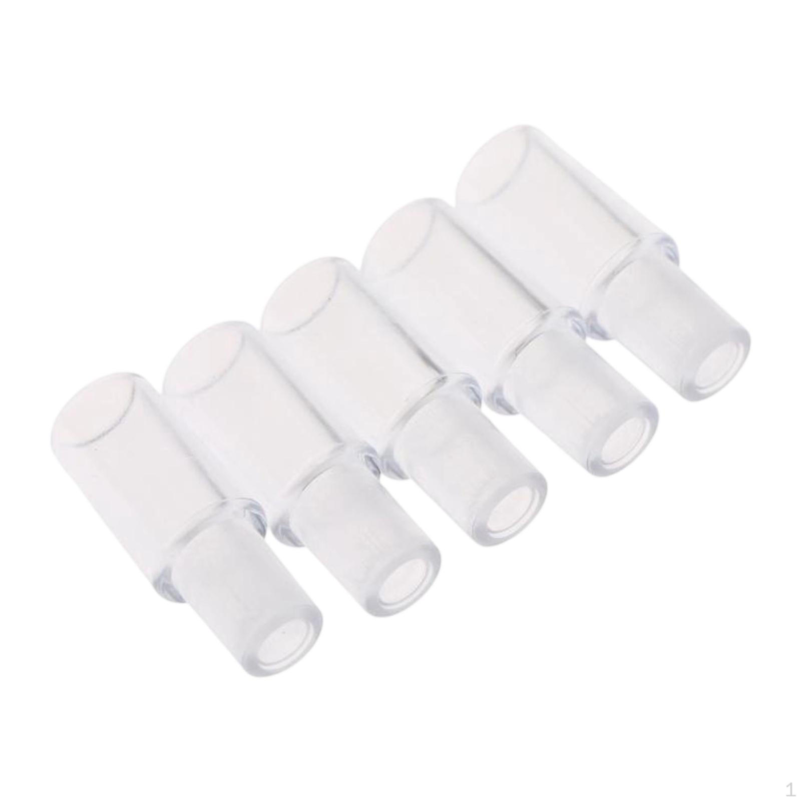

5 Pieces Alcohols Tester Nozzles Transparent Easy Installation Portable Sturdy Direct Replace