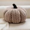 Pretty Cream Color Pumpkin Plush Toys Stuffed Soft Lifelike Pumpkin Doll Cozy Home Throw Pillow Kawaii Party Decor Nice Gift