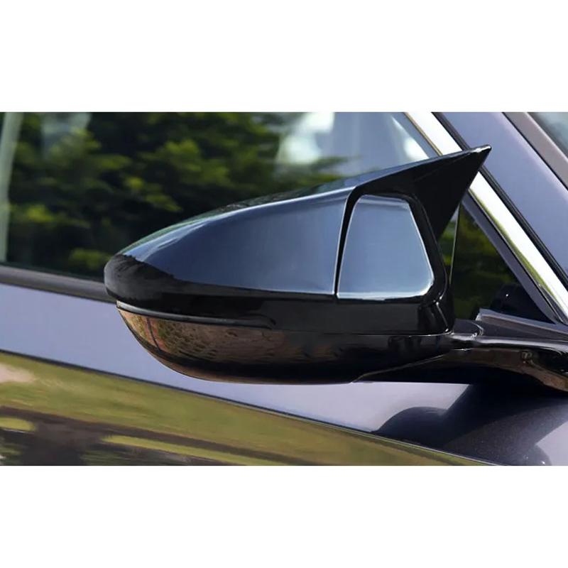 For Honda Accord 10th 2018-2025 Side Mirror Cover Frame ABS Plastic Glossy Black Car Exterior Styling Accessories