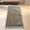 Muslim Hajj Qibla Mat 110*70cm Embossed Sofa Coffee Table Mat Thickened Non Slip Prayer Mat Rug Multifunctional Floor Mat