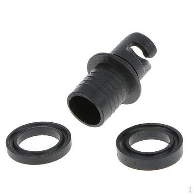 Robuster Kunststoff-Ventiladapter, Luftpumpenschlauch, Aufblasen von aufblasbarem Kajak, Boot, Kanu-Zubehör