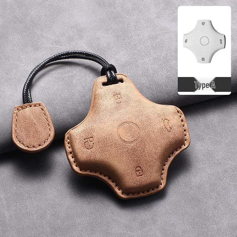 Dongfeng Yipai 007/008/Nano 06 Alcantara Suede 3D Key Case Cover