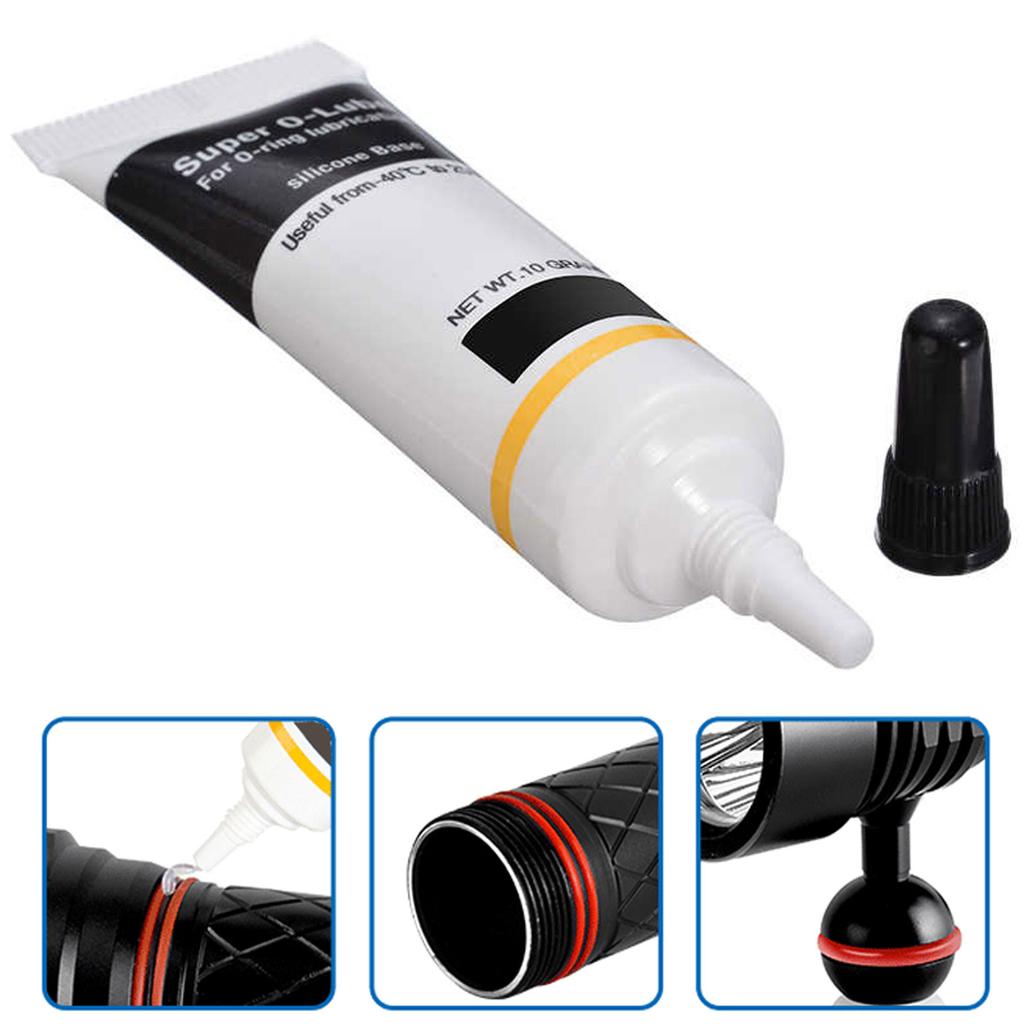 10g Silicone Lubricant Grease Tube Odorless& Colorless &Tasteless for Household Repairing Tool