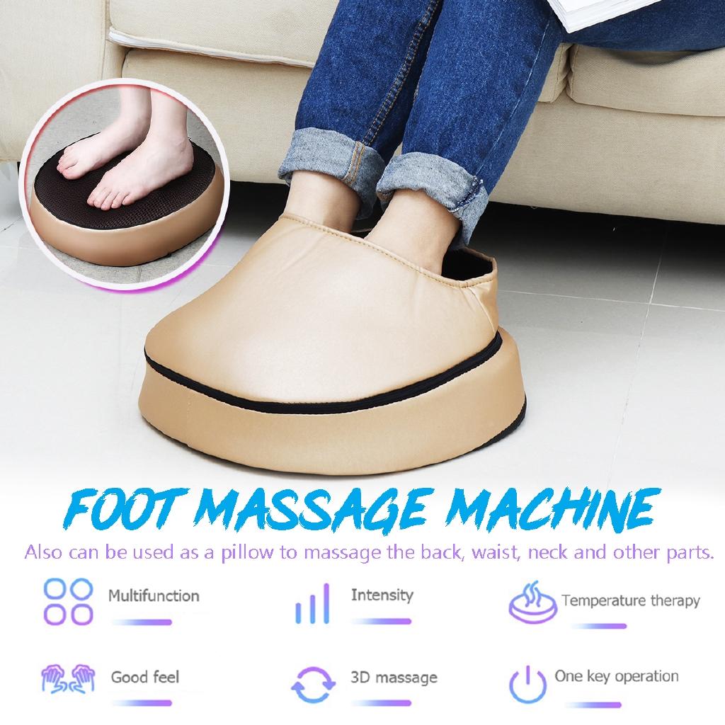 Multifunctional Electric Foot Deep Massager Kneading Heating  Car/Home New