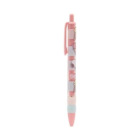 Snoopy Mechanical Pencil 0.5mm Pink, Clear Barrel, 0.5mm Lead Size, H140xW14xD10mm