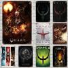 Game Quake Decor Vintage Metal Signs Tin Signs Captain Poster Decor for Bar Pub Club Man Cave Wall Decoration