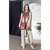 *Launching New  Đěsigner Party Wear Look Pur Natural Crepe Top&plazzo Co-ords Set*
