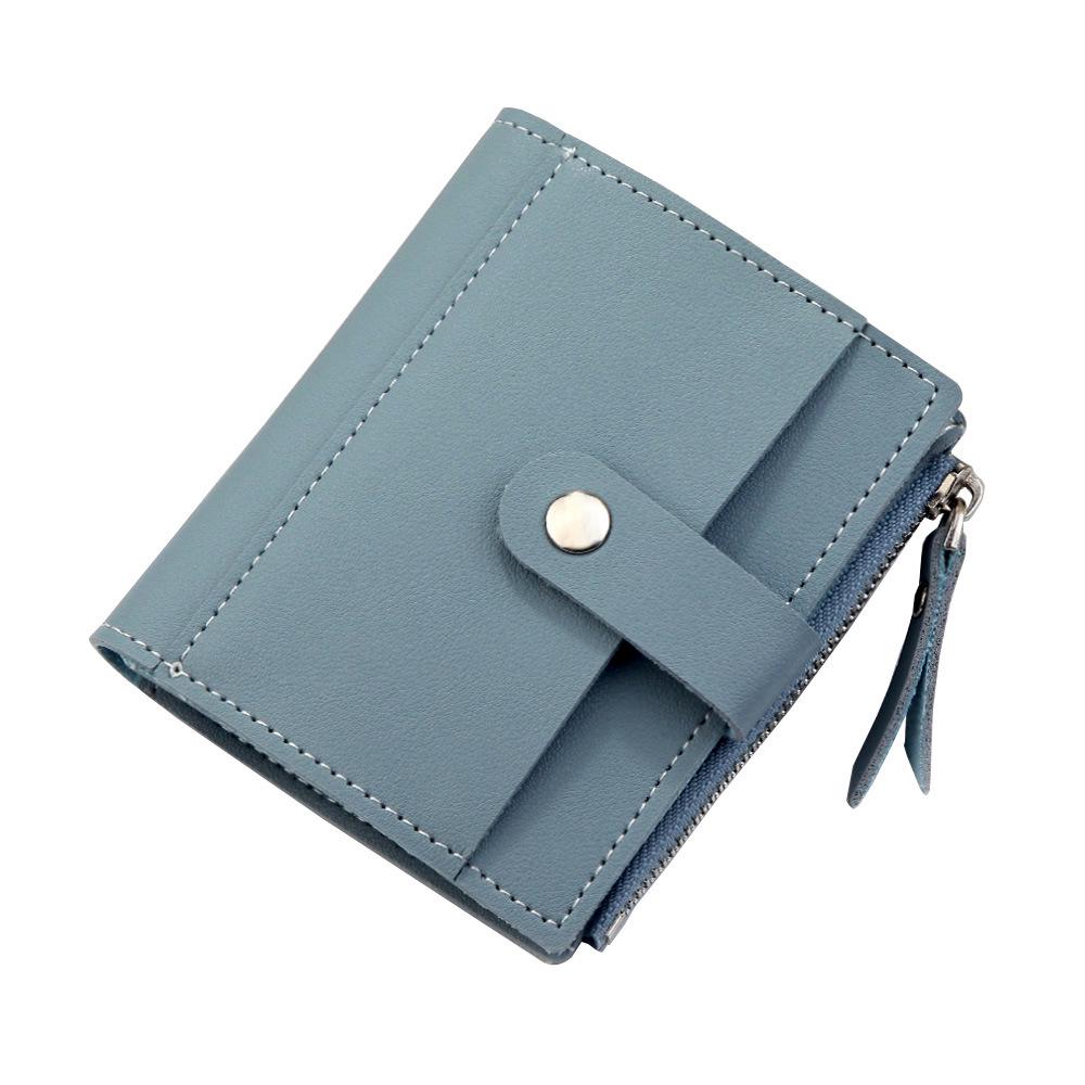 Women's Wallet Short Driver's License Wallet Korean Version Zero Wallet Women's Mini Buckle Bag