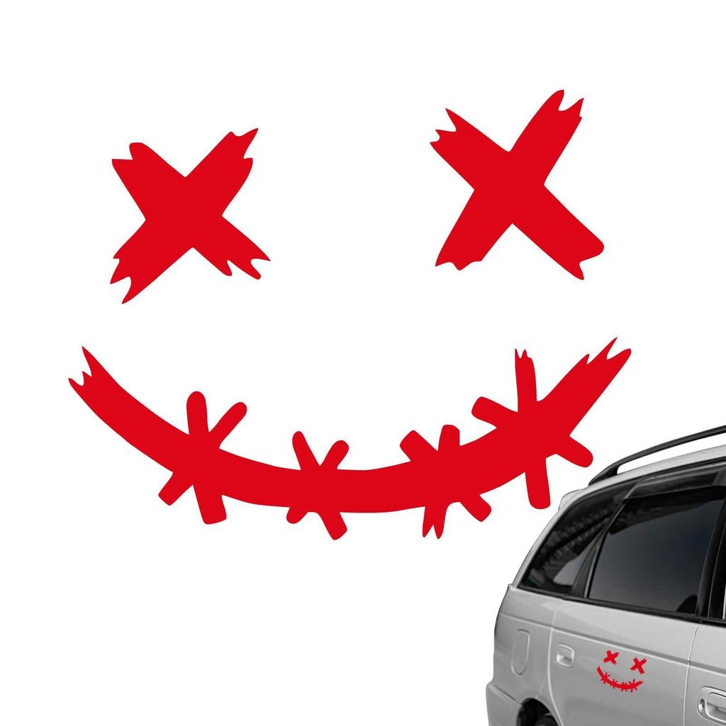 Smile Car Decal | Waterproof Smile Face Decal for Car