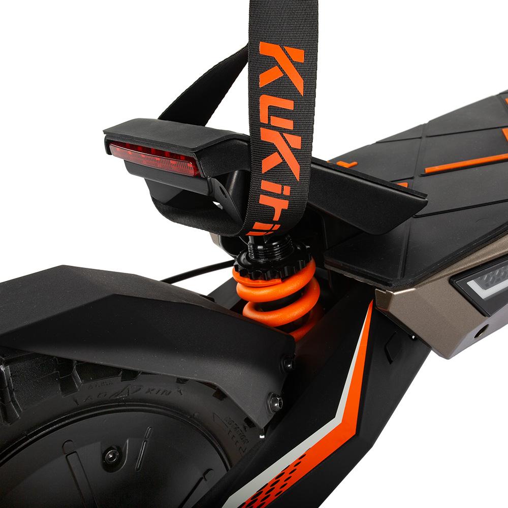KuKirin Monopattino elettrico T3 da 10 pollici, motore da 800W, batteria da 48V 15.6AH, autonomia massima di 58 km, capacità di carico massima di 120 kg, nero