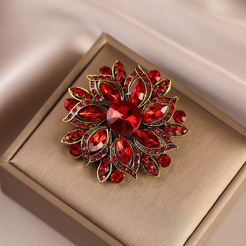 Elegant Pearl Brooch for Women's Suits - High-End Jewelry Pin