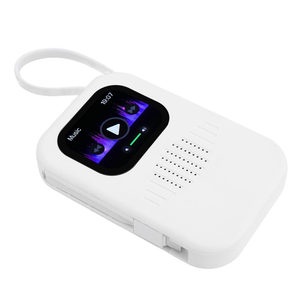 2 Inch Touch Screen Bluetooth Speaker 8000mAh Battery Fast Charging Support Music Playback Portable