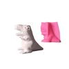 Dinosaur Silicone Candle Molds for Candle Soap Candy Chocolate Silicone Molds Easy Demolding Gypsum Silicone Molds